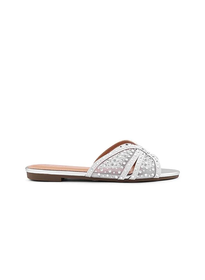 كابلي Women Flat Slide Sandals